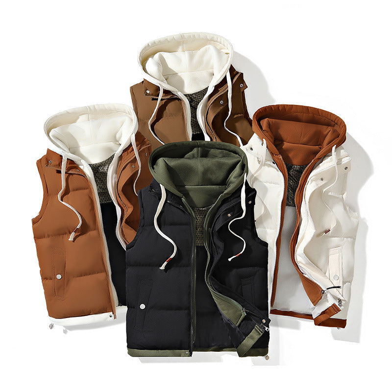 Men’s Winter Quilted Puffer Gilet