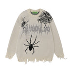 Spider Web Brocade Men's Sweater