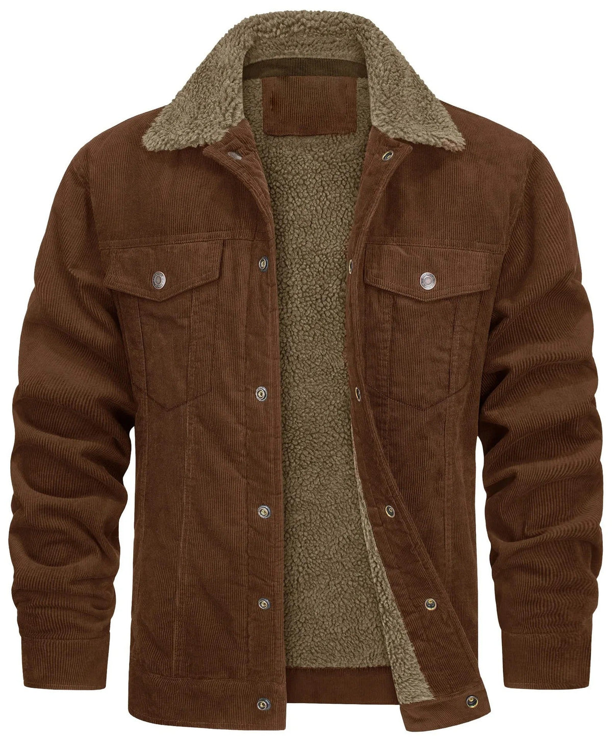 Men’s Corduroy Sherpa Winter Jacket