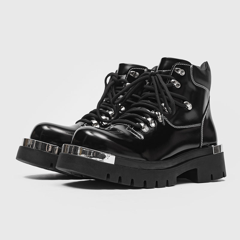 Męskie wszechstronne botki Dr. Martens na grubej podeszwie