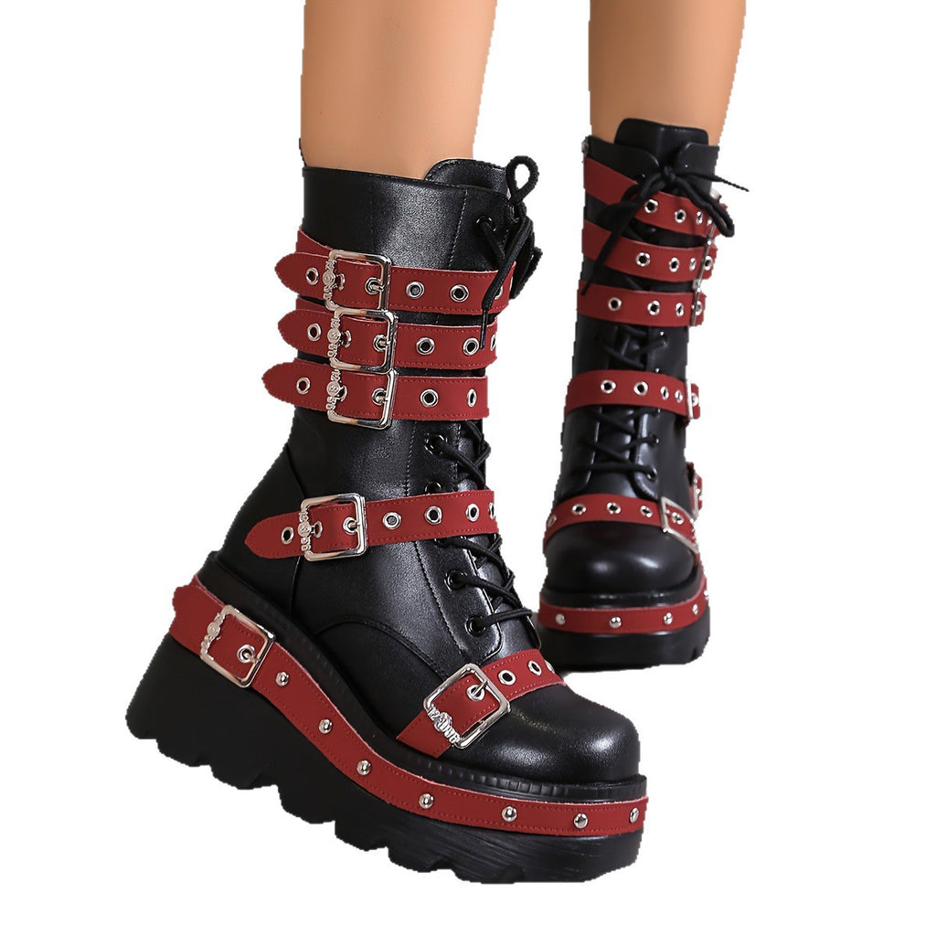 Women’s Platform Mid-Calf Boots