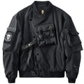 Men's Oversized Techwear Bomber Jacket