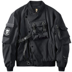 Men's Oversized Techwear Bomber Jacket