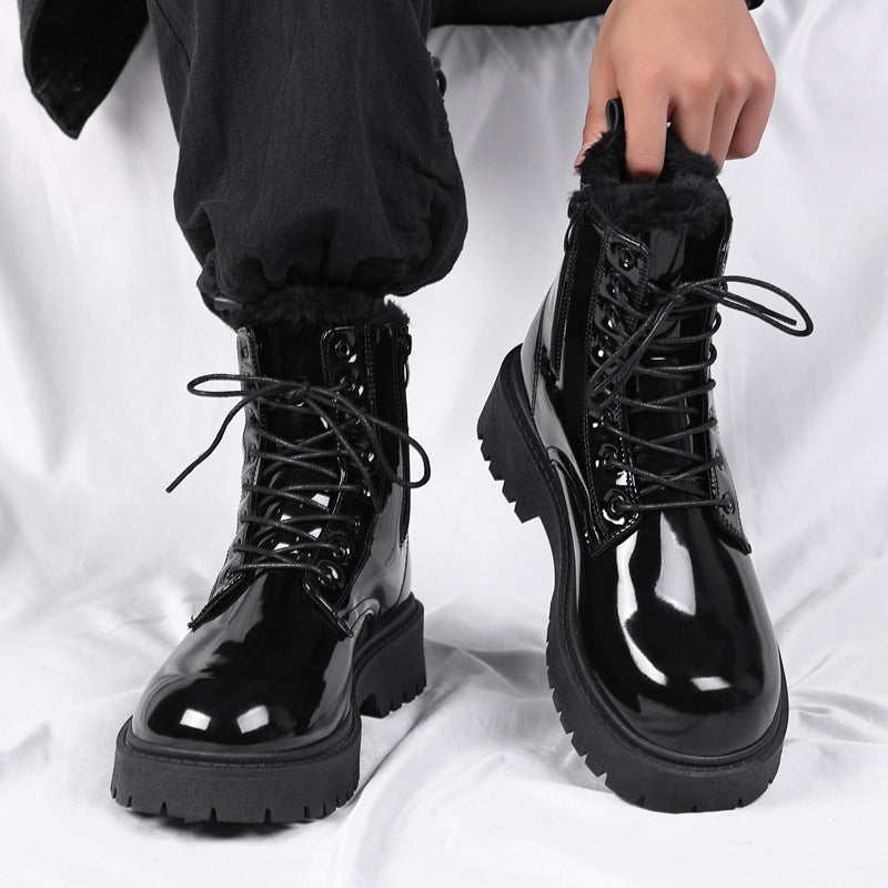 Skórzane buty wojskowe