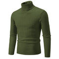 Men’s Slim Fit Turtleneck Sweater – Warm Anti-Pilling Winter Pullover