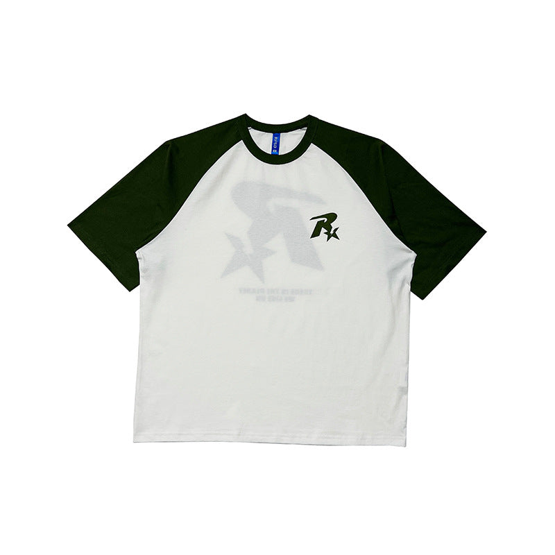 Retro R‑Star Raglan T‑Shirt