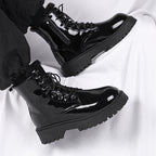 Skórzane buty wojskowe