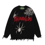 Spider Web Brocade Men's Sweater