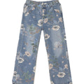 Women's Loose Floral Wide‑Leg Pants