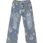 Women's Loose Floral Wide‑Leg Pants