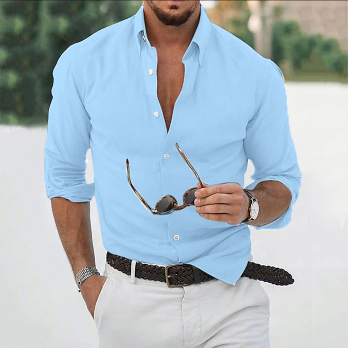 Men's Long Sleeved Shirt