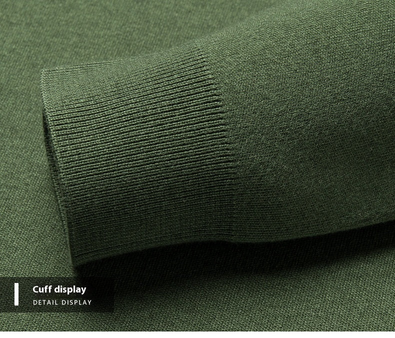Men’s Slim Fit Turtleneck Sweater | Anti-Pilling Knitted Winter Pullover