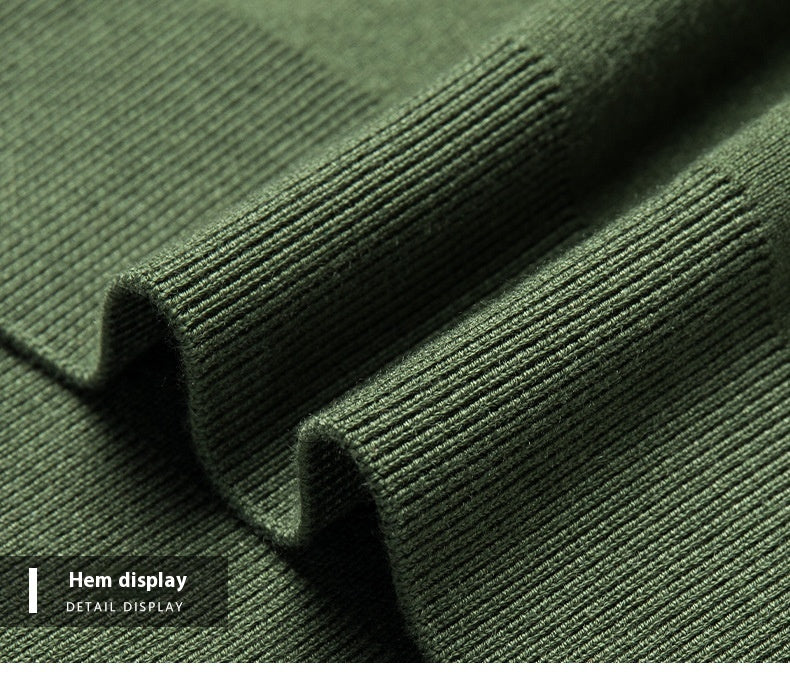 Men’s Slim Fit Turtleneck Sweater | Anti-Pilling Knitted Winter Pullover