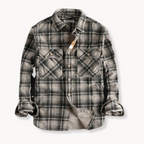 Men’s Long Sleeve Plaid Flannel Shirt