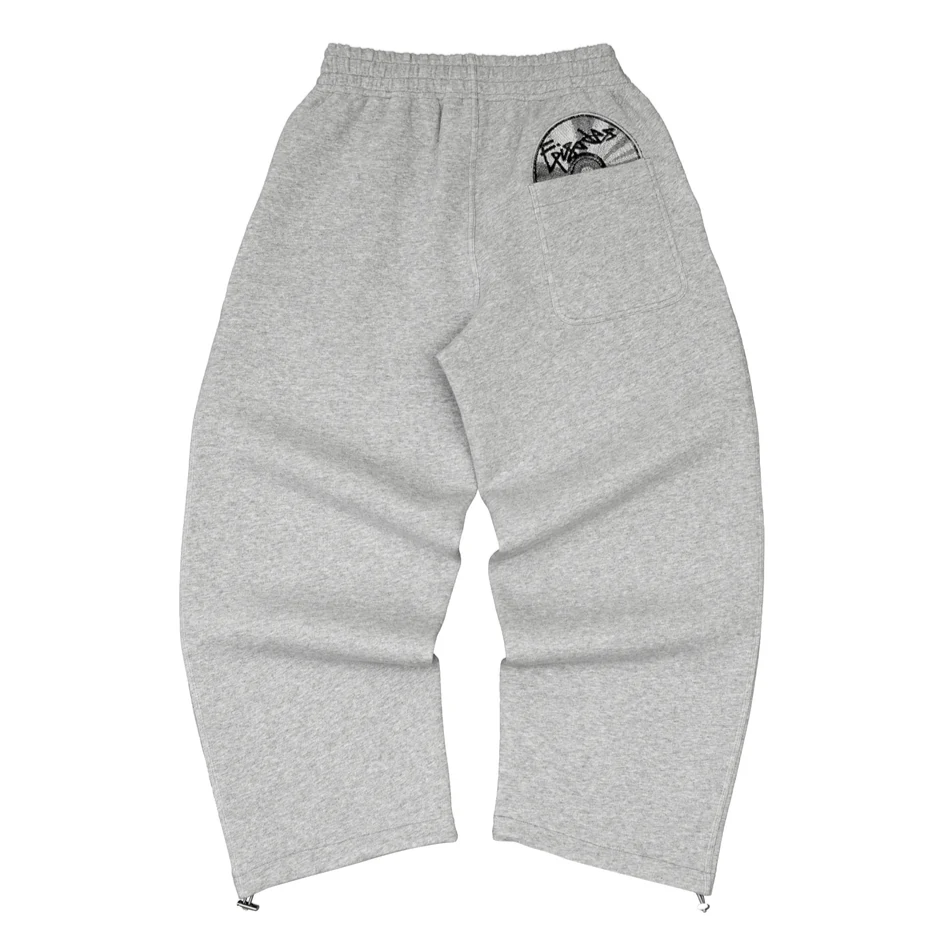 Drenn Cotton Blend Hoodie And Joggers Tracksuit Black And Grey