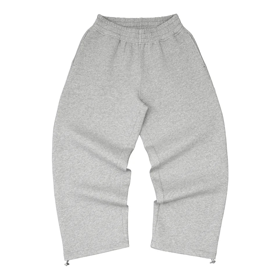 Drenn Cotton Blend Hoodie And Joggers Tracksuit Black And Grey