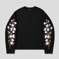 Embroidered Pink Blossom Longsleeve Top