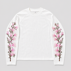 Embroidered Pink Blossom Longsleeve Top