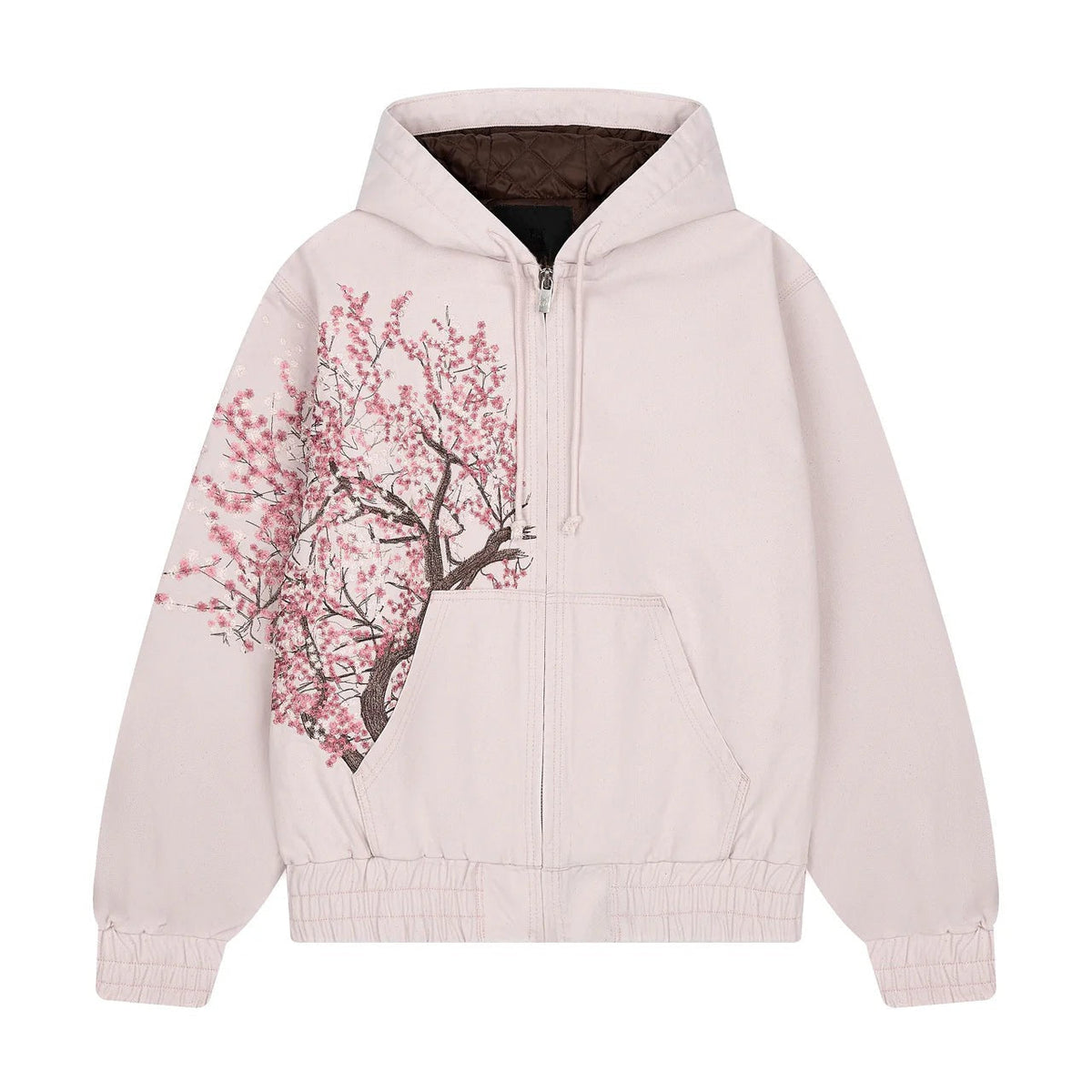 Chaqueta ligera rosa para mujer
