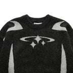 Luźny sweter w stylu streetwear