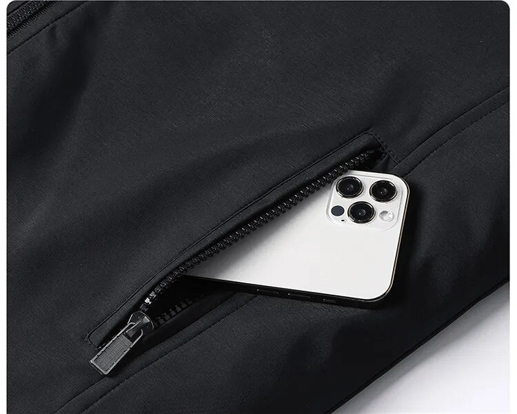 Men’s Waterproof Insulated Jacket | Quilted Lining, Winter Outdoor Jacket