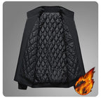 Men’s Waterproof Insulated Jacket | Quilted Lining, Winter Outdoor Jacket