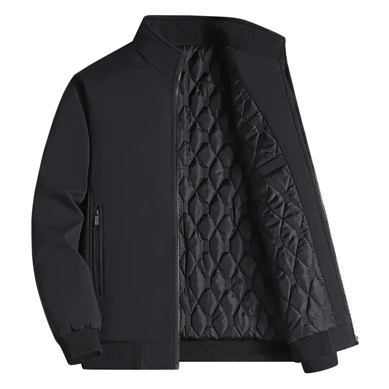 Men’s Waterproof Insulated Jacket | Quilted Lining, Winter Outdoor Jacket