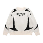 Luźny sweter w stylu streetwear
