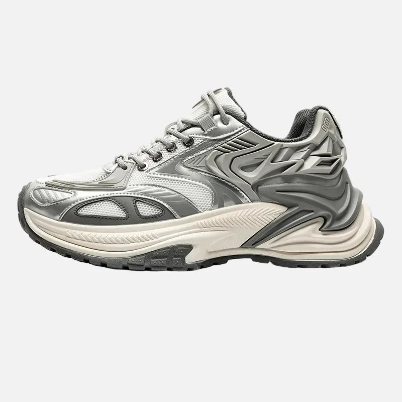 Masywne buty sportowe w stylu streetwear Y2K