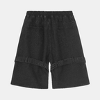 Detale z paskami | Szorty z jeansu typu washed
