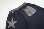 Leopard Star Baggy Sweatpants Relaxed Streetwear Trousers