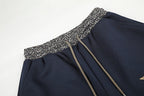 Leopard Star Baggy Sweatpants Relaxed Streetwear Trousers