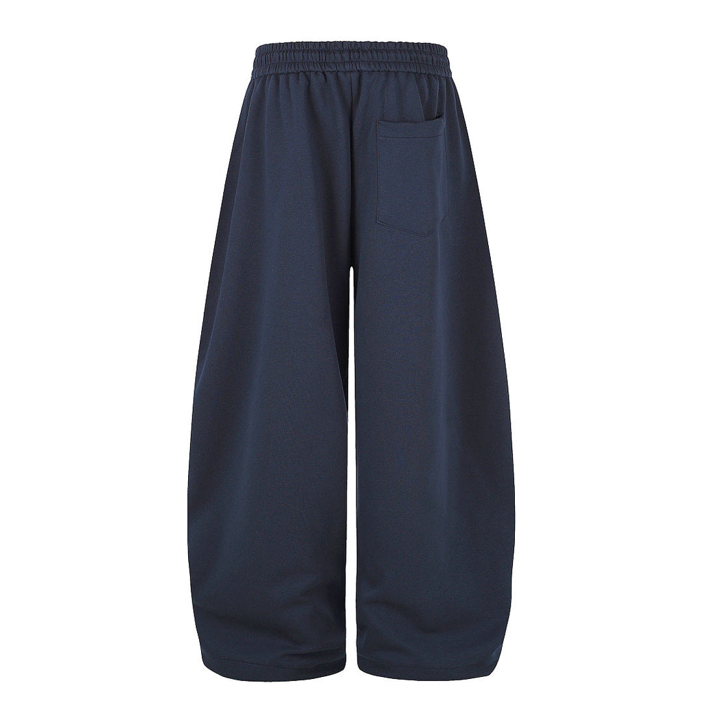 Star Applique Baggy Barrel Sweatpants