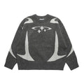 Luźny sweter w stylu streetwear