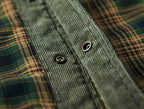 Men's Checkered Shirt With Sherpa Lining