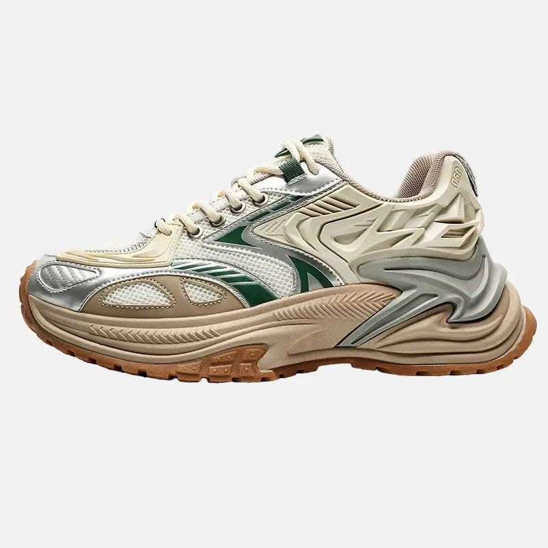 Masywne buty sportowe w stylu streetwear Y2K