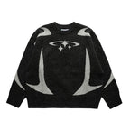 Luźny sweter w stylu streetwear