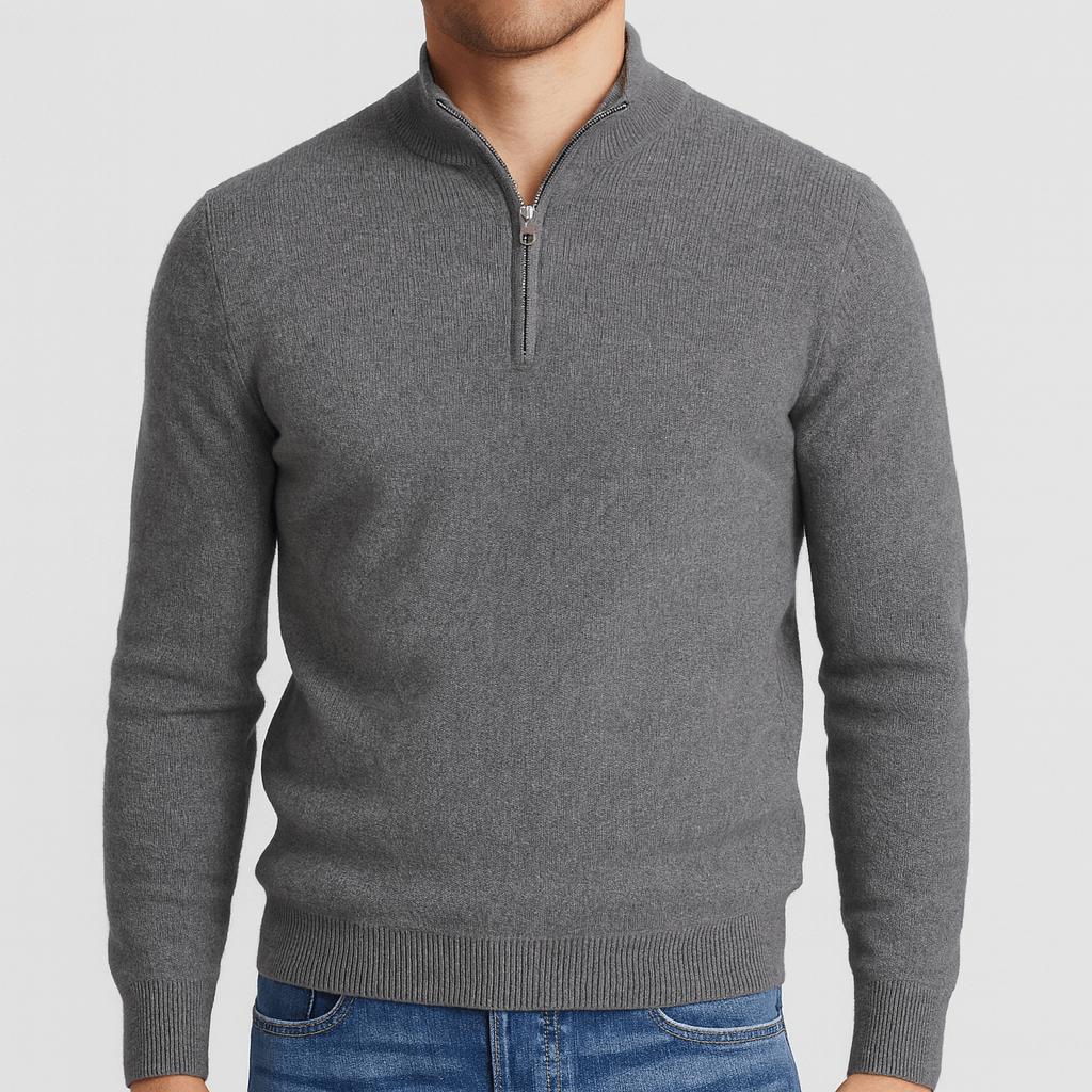 Men's Merino Wool V-Neck Sweater | Soft & Lightweight