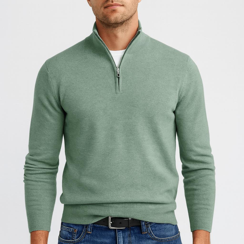 Men's Merino Wool V-Neck Sweater | Soft & Lightweight