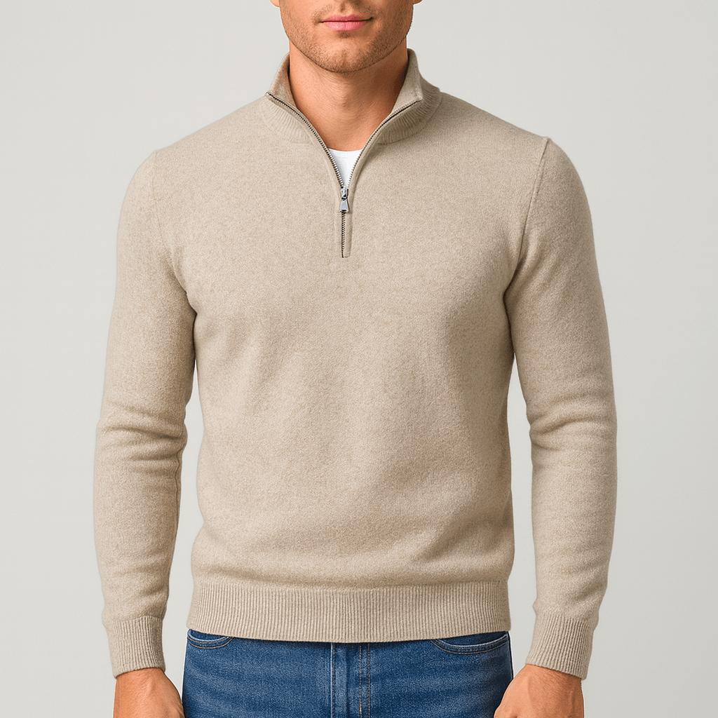 Men's Merino Wool V-Neck Sweater | Soft & Lightweight