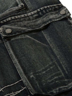 Embroidered Hip-Hop Street Style Jeans