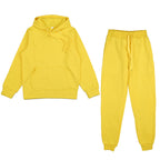 Men’s Oversized Tracksuit Set – Hooded Sweatshirt and Jogger Pants