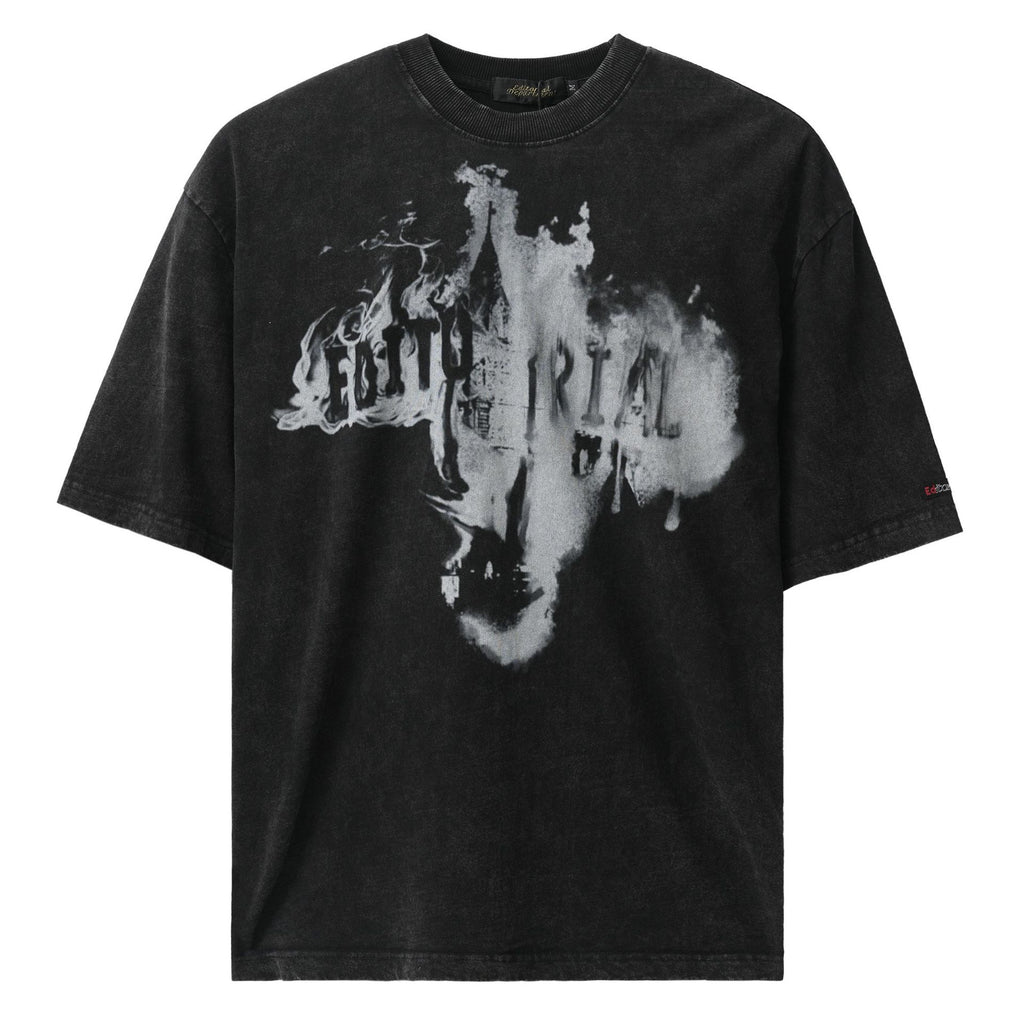 Men's Washed Vintage Loose Fit T-Shirt