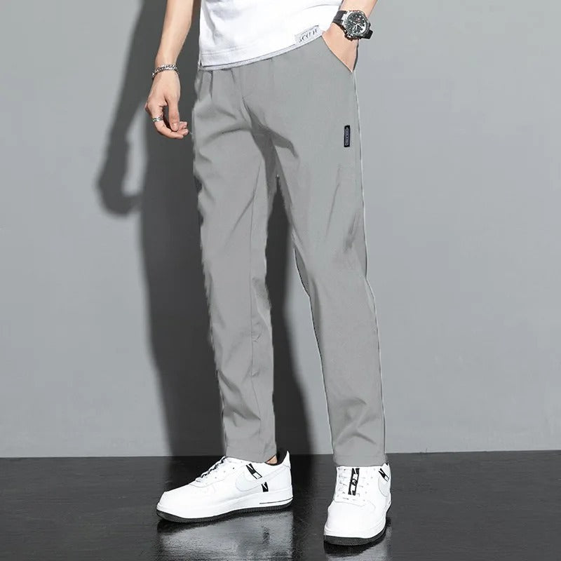 Men's Sporty Jogging Pants With Drawstring