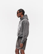 Drenn Vintage Grey Philadelphia Eagles Graphic Hoodie