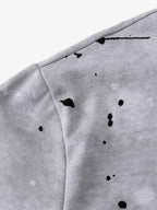 Retro Ink Splash Graphic T-Shirt