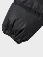 Quilted Puffer Jacket with Removable Hood