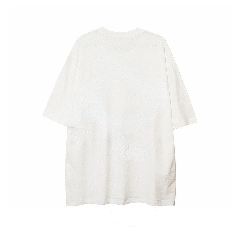 Abstract Face Graphic T-Shirt
