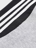 Wide-Leg Cotton Joggers with Side Stripe Panels