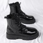 Skórzane buty wojskowe